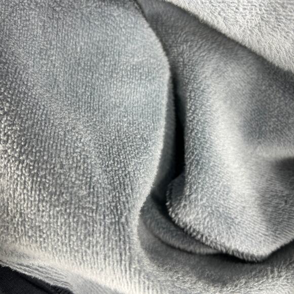 Ugg Cropped Hoodie Sweatshirt Women's Small Gray Active Neutral Raw Hem & Cuffs - Picture 10 of 11